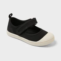 Toddler Marina Hook and Loop Closure Mary Jane Sneakers - Cat & Jack™ Black 8T