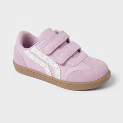 Toddler Dakota Retro Hook and Loop Closure Court Sneakers - Cat & Jack™ Purple 11T