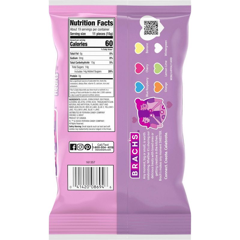 slide 4 of 4, Brach's Valentine's Classic Conversation Hearts Candy - 10oz, 10 oz