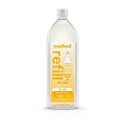 Method Super Shine Liquid Dish Soap Powered By Enzymes Coastal Citrus - Refill - 48oz