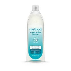 Method Super Shine Liquid Dish Soap Powered By Enzymes Dewy Daze - 16oz