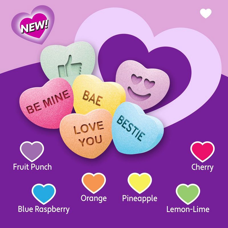 slide 2 of 8, Brach's Valentine's Sweet Bright Conversation Hearts Candies - 8.8oz/8pk, 8 ct; 8.8 oz