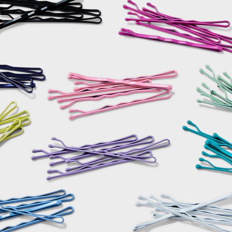 slide 3 of 3, Colored Bobbypins - 50ct - Cat & Jack™, 50 ct