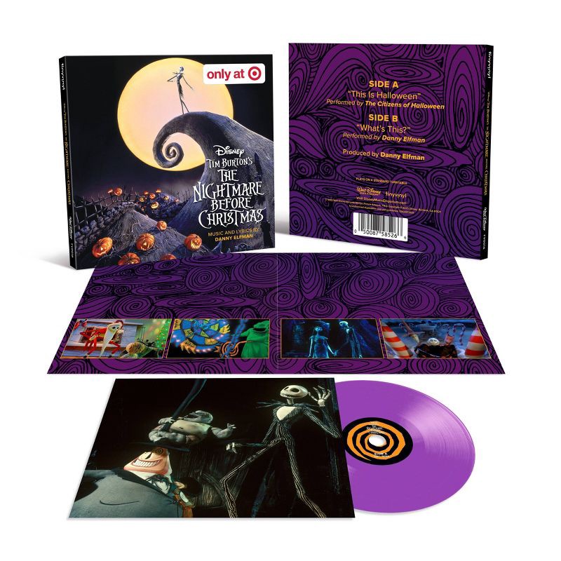 slide 2 of 4, Universal Music Group The Citizens of Halloween, Danny Elfman Tiny Vinyl Edition - This Is Halloween/What's This (Target Exclusive, vinyl 4 inch), 1 ct