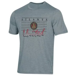MLS Atlanta United FC Men's Gray Short Sleeve Tri-Blend T-Shirt - XXL