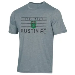 MLS Austin FC Men's Gray Short Sleeve Tri-Blend T-Shirt - L