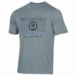 MLS Philadelphia Union Men's Gray Short Sleeve Tri-Blend T-Shirt - XL
