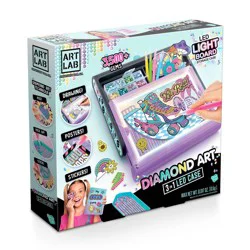Canal Toys 3 in 1 Diamond Art and LED Case Activity Kit