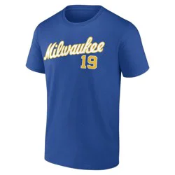MLB Milwaukee Brewers Men's Coop T-Shirt - S