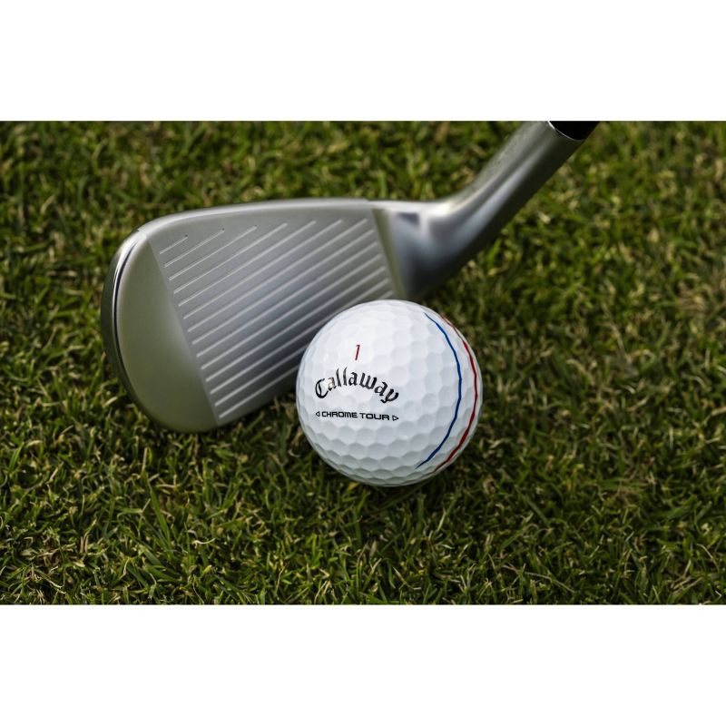 slide 6 of 7, Callaway Chrome Tour Triple Track 24 Golf Balls - 12pk White, 12 ct