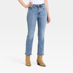 Women's High-Rise Kick Flare Jeans - Universal Thread™ Medium Wash 4