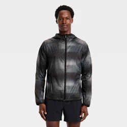 Men's Printed Run Jacket - All In Motion™ Dark Gray XXL