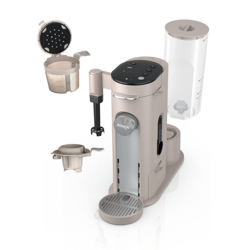 slide 2 of 8, Ninja Single-Serve Pods Grounds Deluxe Espresso Machine & Hot & Iced Specialty Coffee Maker with Rapid Cold Brew Green, 1 ct
