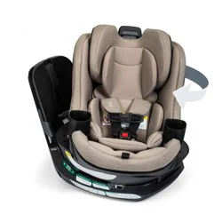 Britax Galaxy 360 Slim Rotating Convertible Car Seat with Swivel Smooth Steel Ring - Teak