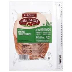 Wellshire Smoked Deli Turkey Breast - 7oz