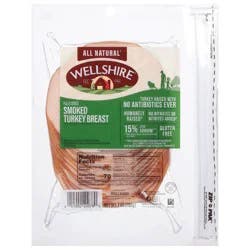 Wellshire Smoked Deli Turkey Breast - 7oz