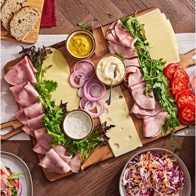 slide 2 of 4, Wellshire Black Forest Uncured Seasonal Deli Ham - 7oz, 7 oz