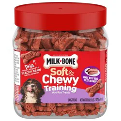 Milk-Bone Beef Soft & Chewy Dog Training Treats - 18oz