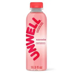 Unwell Hydration No Caffeine Watermelon Sports Drink - 16.9 fl oz