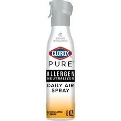 Clorox PURE Allergen Neutralizer Daily Air Spray Air Fresheners Energizing Citrus - 8oz