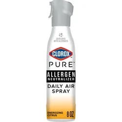 Clorox PURE Allergen Neutralizer Daily Air Spray Air Fresheners Energizing Citrus - 8oz