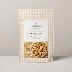 Hearth & Hand with Magnolia Table Garlic Herb Cashews - 6oz - Hearth & Hand™ with Magnolia