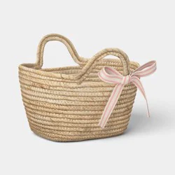 Natural Woven Gifting Basket with Handles - Threshold™