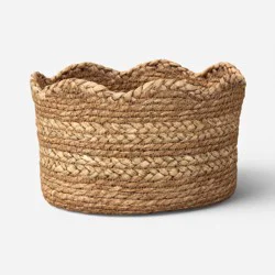 Scallop Natural Woven Gifting Basket - Threshold™