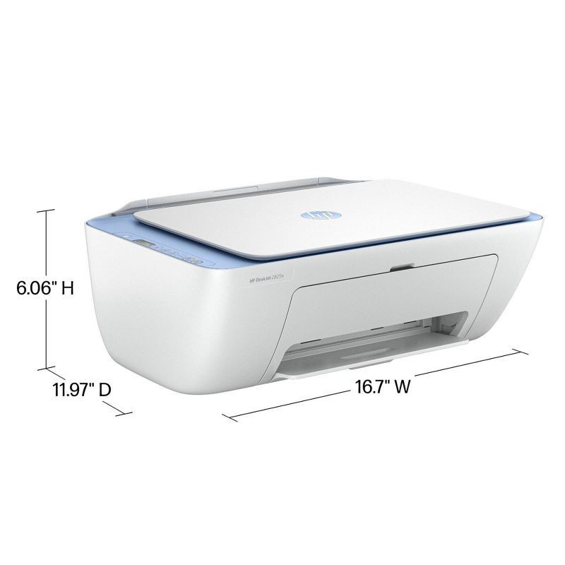 slide 3 of 13, HP Inc. HP DeskJet 2825e Wireless All-in-One Color Printer, Scanner, Copier with 3 Months Free Instant Ink (6W7F4A), 1 ct