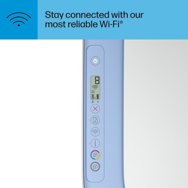 slide 9 of 13, HP Inc. HP DeskJet 2825e Wireless All-in-One Color Printer, Scanner, Copier with 3 Months Free Instant Ink (6W7F4A), 1 ct