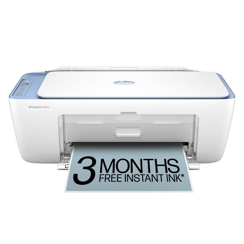 slide 1 of 16, HP Inc. HP DeskJet 2825e Wireless All-in-One Color Printer, Scanner, Copier with 3 Months Free Instant Ink (6W7F4A), 1 ct