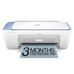 HP Inc. HP DeskJet 2825e Wireless All-in-One Color Printer, Scanner, Copier with 3 Months Free Instant Ink (6W7F4A)