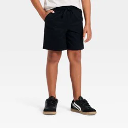 Boys' 'Above the Knee' Pull-On Shorts - Cat & Jack™ Black M