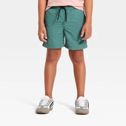 Boys' Quick Dry 'Above the Knee' Pull-On Shorts - Cat & Jack™ Teal Green XS