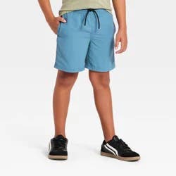 Boys' Quick Dry 'Above the Knee' Pull-On Shorts - Cat & Jack™ Blue S