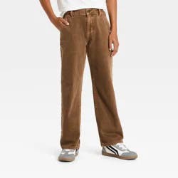 Boys' Mid-Rise Relaxed Fit Carpenter Jeans - art class™ Brown 8