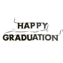 Bonjour Fete Happy Graduation Banner