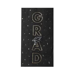 Bonjour Fete 30ct Graduation Paper Party Guest Towel Napkins