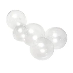MINNIDIP Balloon Garland 5 Cluster in Clear