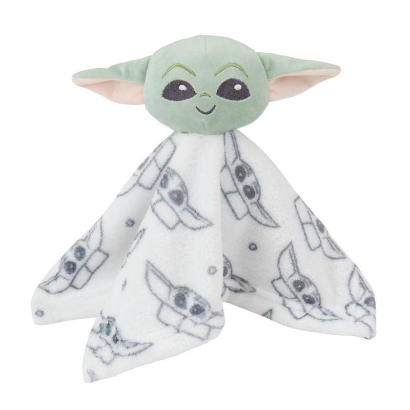slide 1 of 7, Star Wars: The Mandalorian Star Wars Grogu Small but Mighty Security Blanket, 1 ct