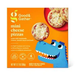 Kids' Mini Cheese Frozen Pizza - 4ct - Good & Gather™