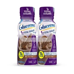 Glucerna Milk Chocolate 1Gram Total Sugar Meal Replacement Drink - 4pk/40 fl oz