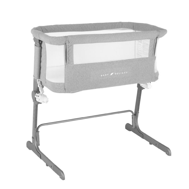 slide 1 of 16, Baby Delight Beside Me Dreamer Bassinet & Bedside Sleeper - Soft Heathered Gray, 1 ct