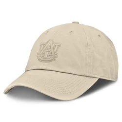 NCAA Auburn Tigers Khaki Tonal Relaxed Fit Adjustable Hat