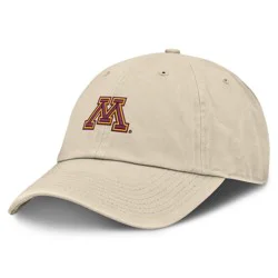 NCAA Minnesota Golden Gophers Khaki Tonal Relaxed Fit Adjustable Hat