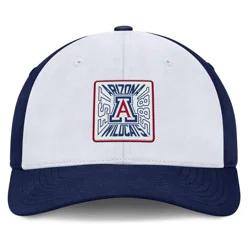 NCAA Arizona Wildcats White Snapback Baseball Hat