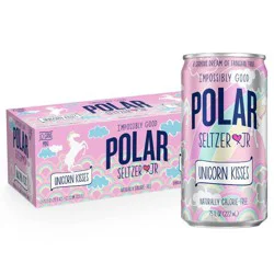 Polar Beverages Polar Jrs Unicorn Kisses Sparkling Water - 10pk/7.5 fl oz