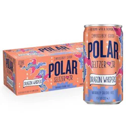 Polar Beverages Polar Jrs Dragon Whisper Sparkling Water - 10pk/7.5 fl oz