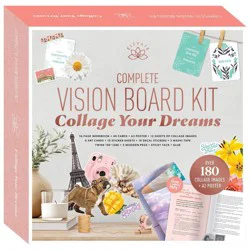 Hinkler Books Complete Vision Board Kit Collage Your Dreams