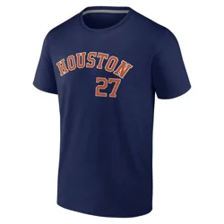 MLB Houston Astros Men's Jose Altuve 27 T-Shirt - XL